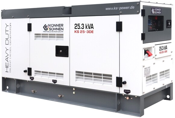 Дизельный генератор Konner&Sohnen KS 25-3DE изображение 2