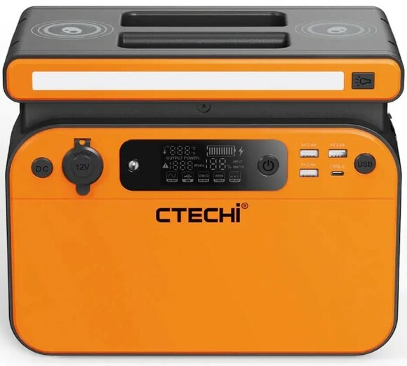 Зарядна станція CTECHi GT500 (518 Вт·год / 500 Вт) фото 4
