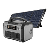 Комплект зарядної станції FICH ENERGY F500 (505 Вт·год / 500 Вт) + сонячна панель P200