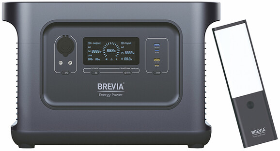 Зарядная станция Brevia ePower 2000 2150 Wh LiFePO4 (2150.4 Вт·ч/2000 Вт) изображение 2
