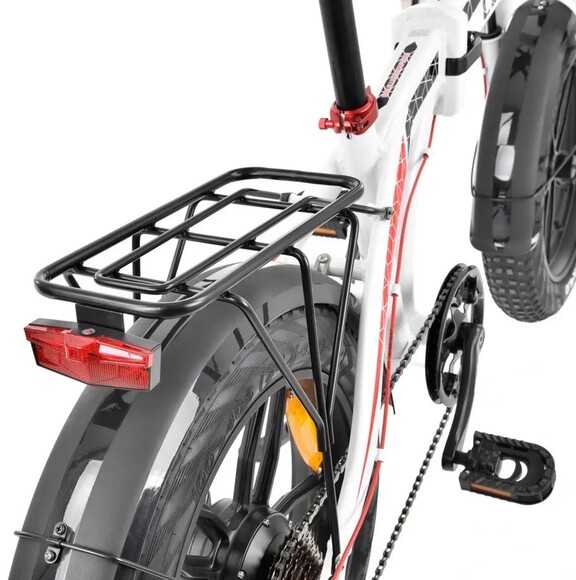 Велосипед на аккумуляторной батарее HECHT COMPOS XL WHITE изображение 4