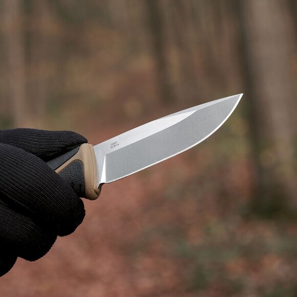 Нож Ganzo G807DY, бежевый с ножнами изображение 6