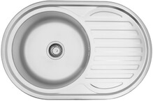 Кухонна мийка Kroner KRP Dekor-7750, 0.8 мм (CV022784)