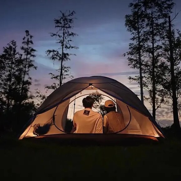 Трехместная палатка Naturehike P-Series CNK2300ZP028 (светло-серый) (6976023920486) изображение 3