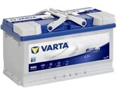 Автомобільний акумулятор VARTA Blue Dynamic EFB N80 6CT-80Ah АзЕ (580500080)