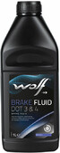 Тормозная жидкость WOLF BRAKE FLUID DOT 3/4, 1 л (8307805)