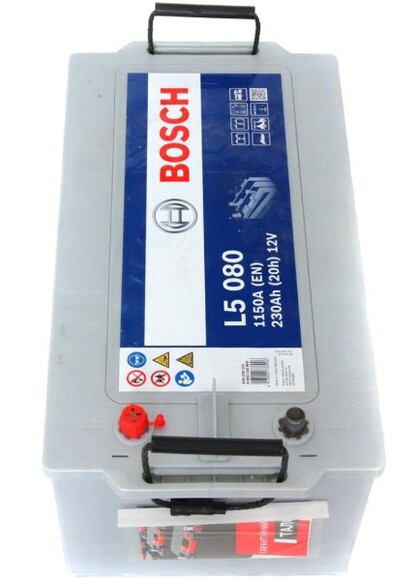 Акумулятор Bosch L5 080, 230Ah/1150A (0 092 L50 800) фото 2