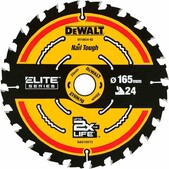 Диск пильный DeWalt Elite Extreme, 165x20 мм, 24Т (DT10624)