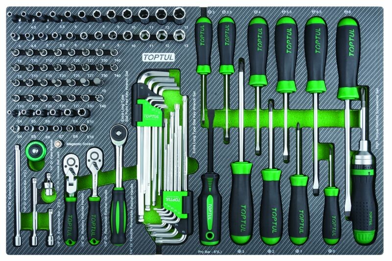 

Набор инструментов TOPTUL 114 шт. (GEDB431)