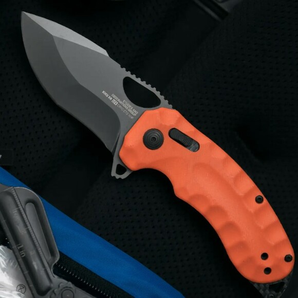 Складной нож SOG Kiku XR LTE, Orange (SOG 12-27-03-57) изображение 8