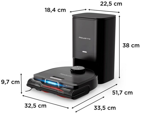 Робот-пилосос Rowenta X-Plorer Serie 220+ Animal&Allergy Model (RR9495WH) фото 5