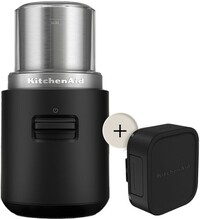 Аккумуляторная кофемолка KitchenAid Go (матовый черный) (5KBGR111BM)