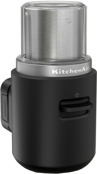 Аккумуляторная кофемолка KitchenAid Go (матовый черный) (5KBGR111BM) изображение 4