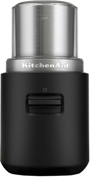 Аккумуляторная кофемолка KitchenAid Go (матовый черный) (5KBGR111BM) изображение 2