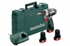 Акумуляторний шурупокрут Metabo PowerMaxx BS Basic Set (600080960)