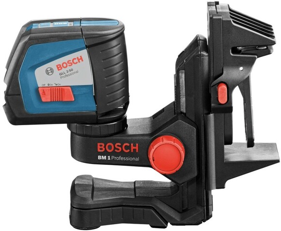 Линейный лазерный нивелир (построитель плоскостей) Bosch GLL 2-50 + вкладка под L-Boxx (0601063104) изображение 8