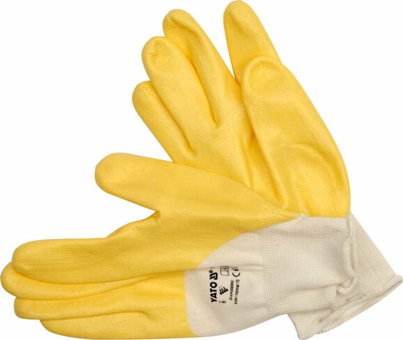 Перчатки Yato YT-7480 размер 9 "Желтые"