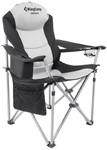 Раскладное кресло KingCamp Deluxe Hard Arms Chair Black/Mid Grey (KC3888 BLACK/MID GREY)
