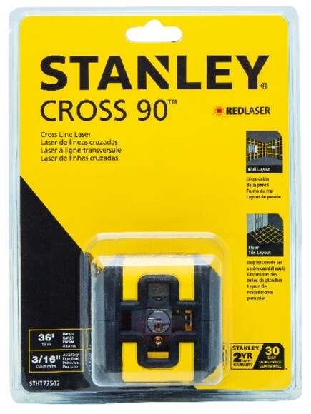 Уровень лазерный Stanley Cross90 (STHT77502-1) изображение 4