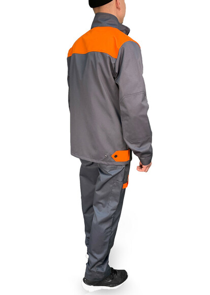 Костюм рабочий EVA Trade PRO р.48-50 (11708326) Серый с оранжевым изображение 2