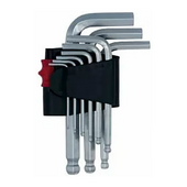 Набір Г-образних ключів Haisser HEX S2, 1,5-10 мм (48116)