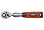 Тріскачка Yato 1/4" 72T 150-200 мм телескопічна ручка (YT-0297)