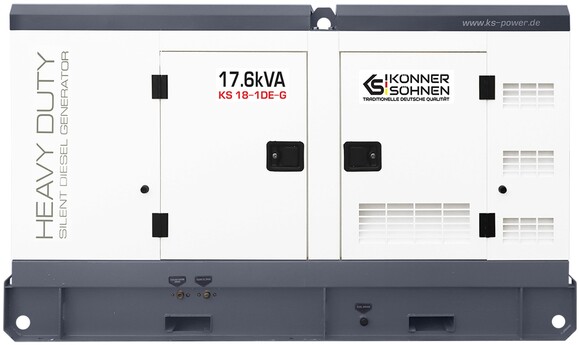 Дизельний генератор Konner&Sohnen KS 18-1DE-G фото 2