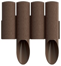 Газонное ограждение Cellfast STANDARD 2.3 м (коричневый) (34-041)