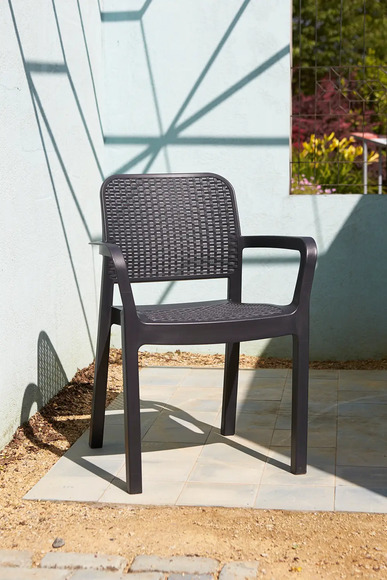 Садовое кресло Keter Samanna, коричневое (216923) изображение 2