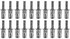 Заклепки гвинтові алюмінієві Yato М4, 20 шт. (YT-36200)