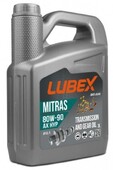 Трансмиссионное масло LUBEX MITRAS AX HYP 80w90 API GL-5, 3 л (62066)