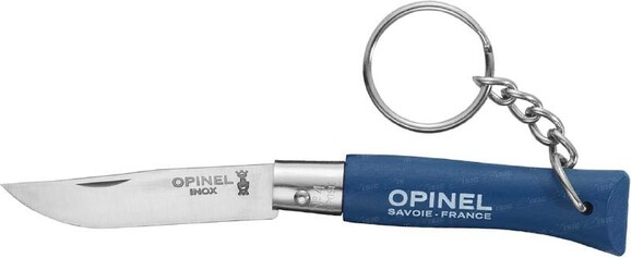 Ніж-брелок Opinel №4 синій (204.65.64)