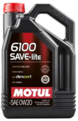 Моторное масло Motul 6100 Save-lite, 0W20 4 л (108004)