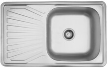 Кухонна мийка Kroner KRP Dekor-7848, 0.8 мм (CV022785)