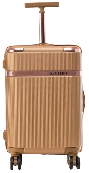 Чемодан Semi Line 20 (S) Gold T5667-2 (DAS302654) изображение 3