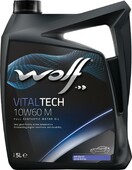 Моторное масло WOLF VITALTECH 10W-60 M, 5 л (8335808)