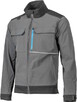 Куртка рабочая HOEGERT TAUBER 4-way stretch, темно-серая (HT5K811-XL)