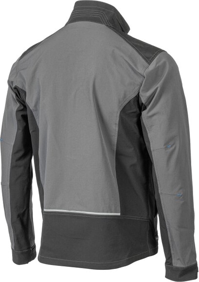Куртка рабочая HOEGERT TAUBER 4-way stretch, темно-серая (HT5K811-XL) изображение 2