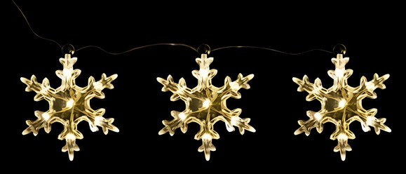 Набор елочных игрушек Luca Lighting Три снежинки, 12 см, 3 шт. (белый) (8718861498691) изображение 2