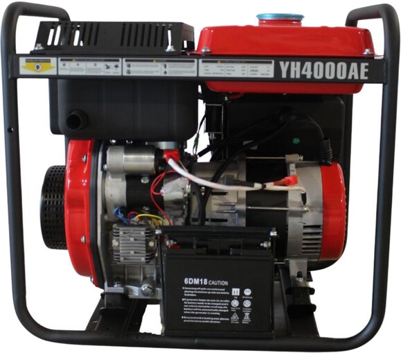 Дизельний генератор MAST GROUP YH4000AE + газова плитка Orcamp CK-505 + 4 газових картриджа 400 мл фото 3
