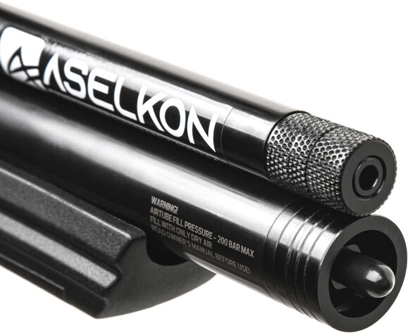 Пневматическая PCP винтовка Aselkon MX7-S Black, калибр 4.5 мм (1003372) изображение 5