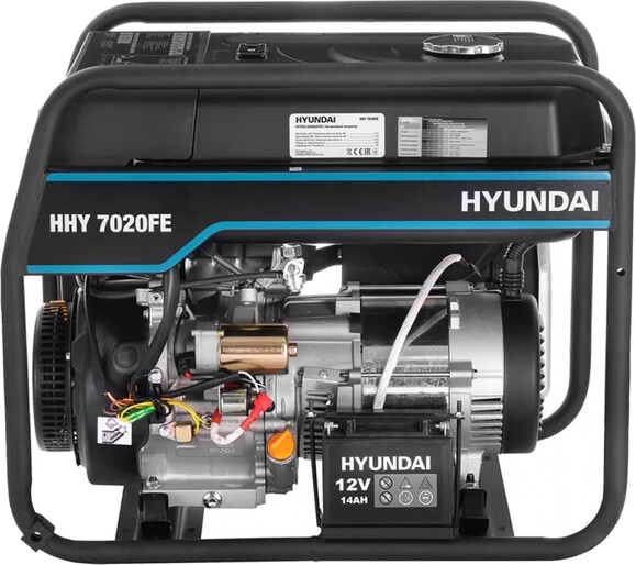 Генератор бензиновый Hyundai HHY 7020FE изображение 4
