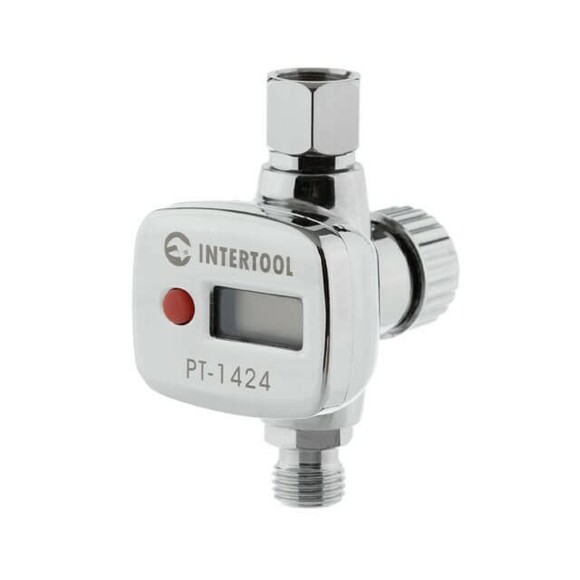 Регулятор тиску для фарбопульта Intertool 1/4" (PT-1424) фото 3