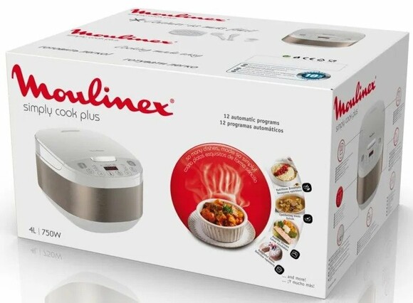 Мультиварка Moulinex SimplyCook Plus (MK622132) фото 5