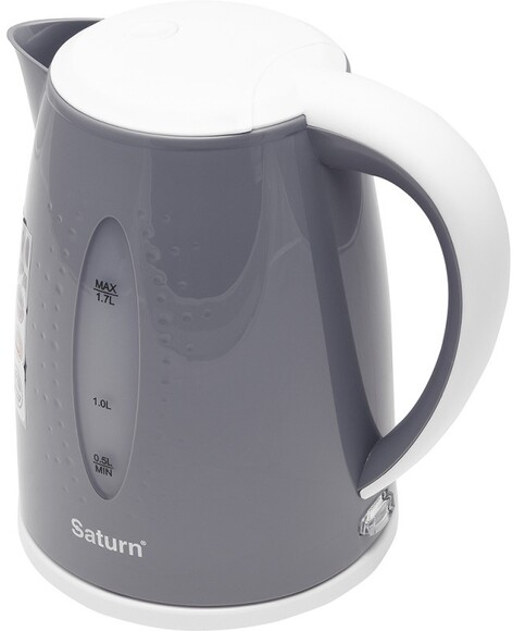 Электрочайник Saturn ST-EK8438U Lt.Grey/White изображение 2