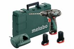 Аккумуляторный шуруповерт Metabo PowerMaxx SB Basic Set (600385960)