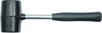 Киянка гумова VOREL 50 мм, 410 г з металевою ручкою (33557)