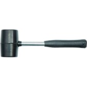 Киянка резиновая VOREL 50 мм, 410 г с металлической ручкой (33557)