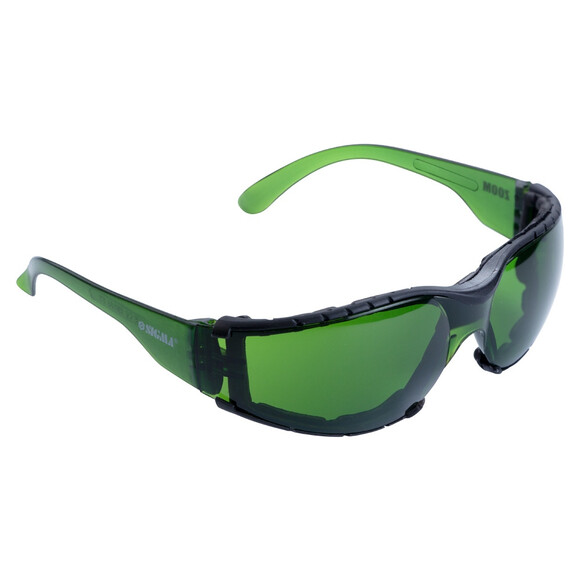 Очки защитные Sigma c обтюратором Zoom anti-scratch/anti-fog зеленые (9410881) изображение 2