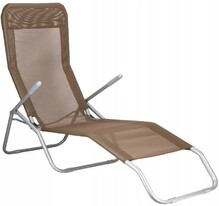 Шезлонг (лежак) для пляжа, террасы и сада Springos GC0048